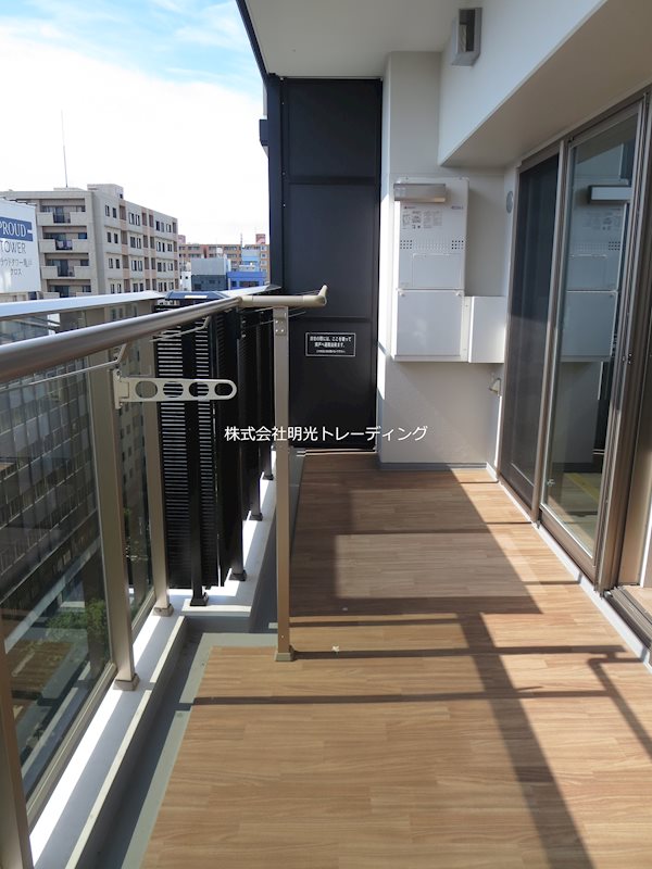 ﾌﾟﾗｳﾄﾞﾀﾜｰ亀戸ｸﾛｽｹﾞｰﾄﾀﾜｰ棟 ベランダ