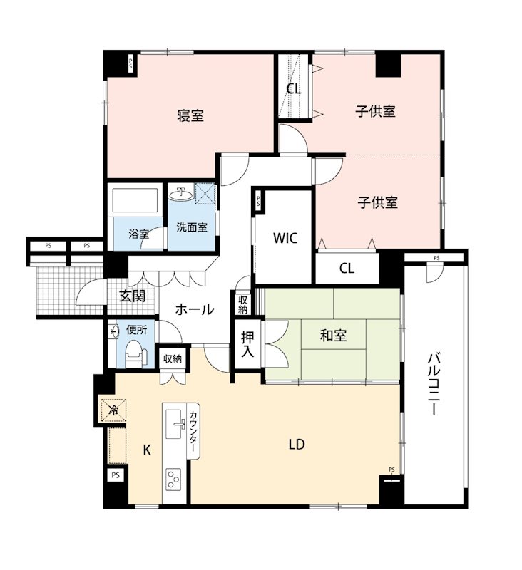 グランファミリア 間取り図