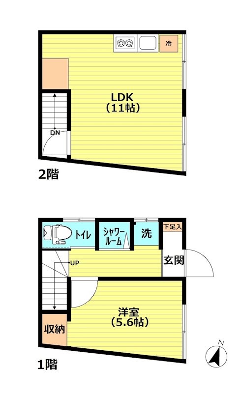 上池台5丁目22-21戸建て 間取り