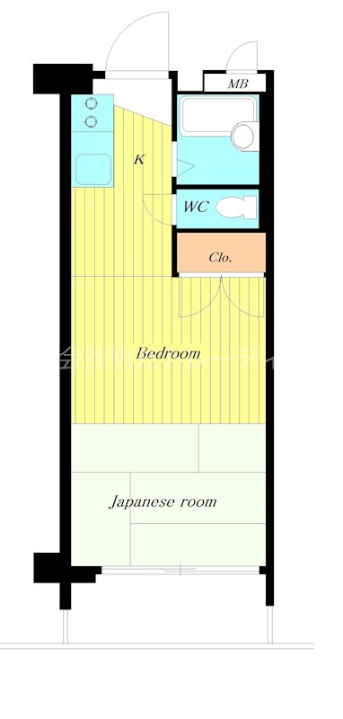 ｶｰｻ大森 間取り図