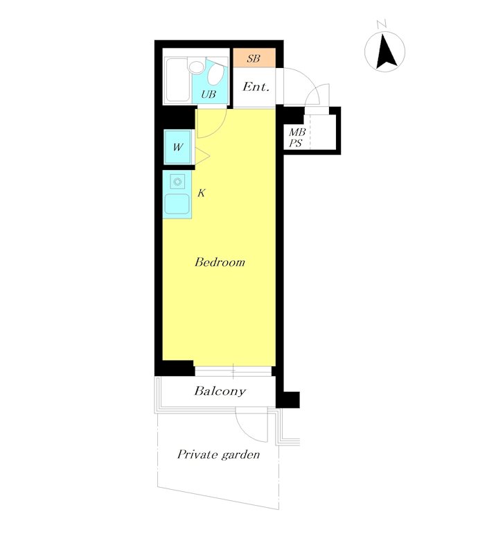 ライオンズマンション学芸大学第3 間取り図