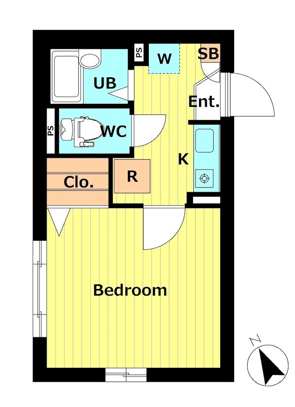 シャーメゾン上北沢 間取り図