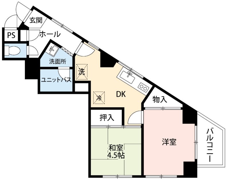 ｼﾙﾊﾞｰﾊﾟﾚｽ目白 間取り図