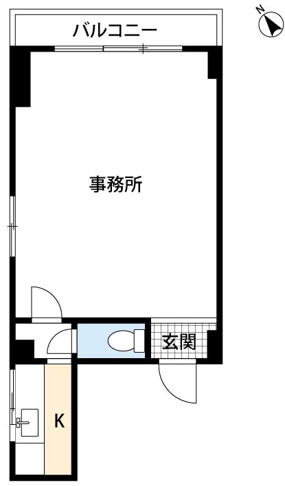 福田ﾋﾞﾙ 間取り図