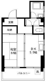 福田ﾋﾞﾙ 間取り図