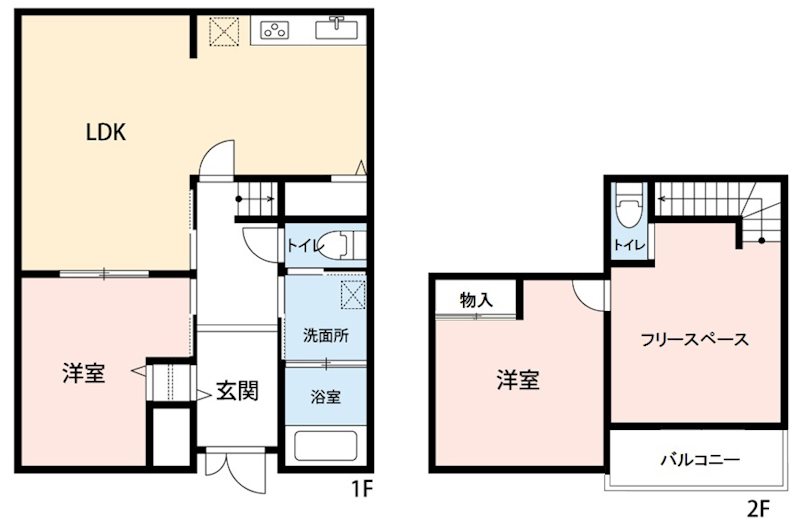 杉並区高円寺北3丁目29-7戸建 間取り図