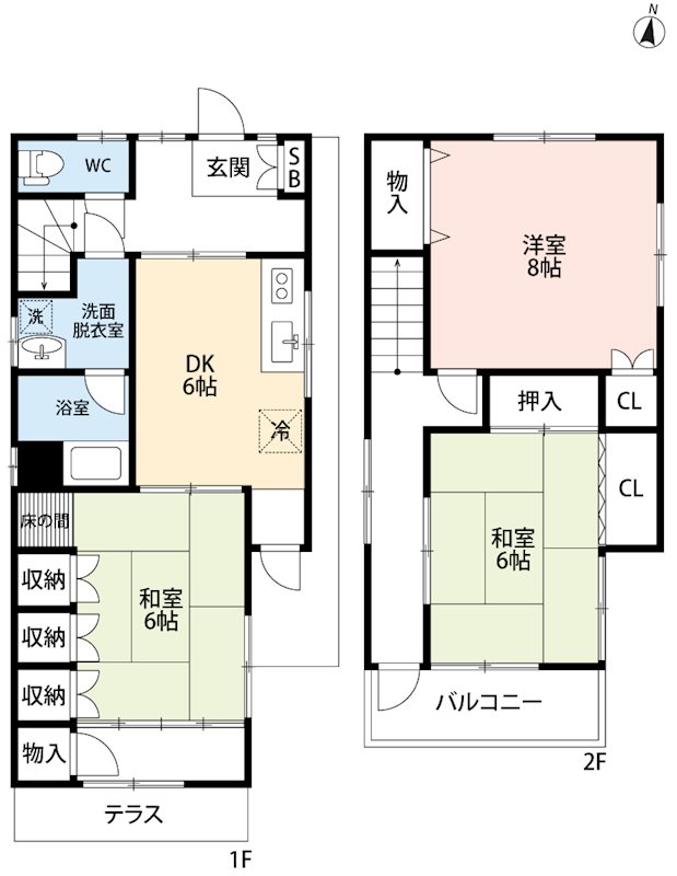 グランJS 間取り図