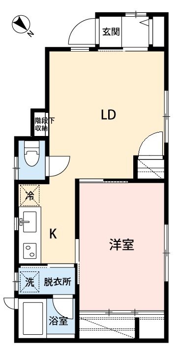 北区田端新町2丁目24-3賃貸併用住宅 間取り図