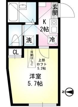 ﾒｰﾌﾟﾙｺｰﾄ 間取り図
