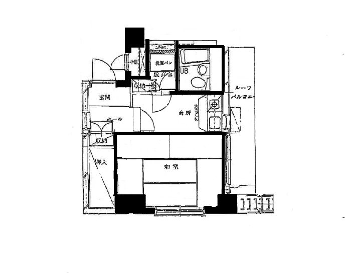 間取り 板橋区役所前ビューハイツ 間取り図