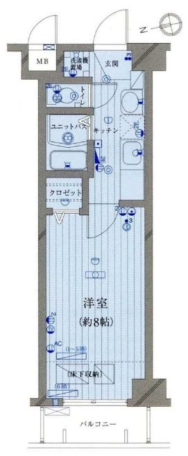 ｳﾞｪﾙｽﾃｰｼﾞ西川口Ⅱ 間取り図