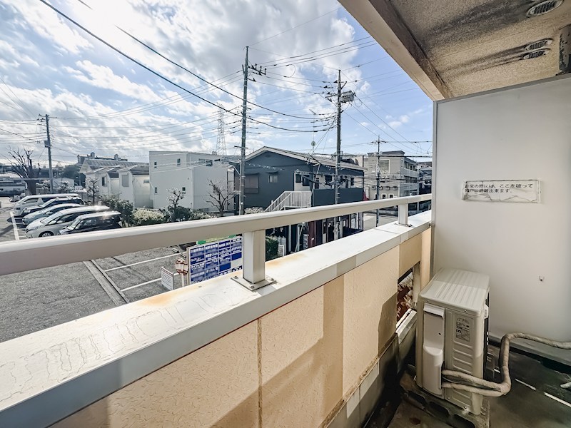 貝取学生会館 ベランダ