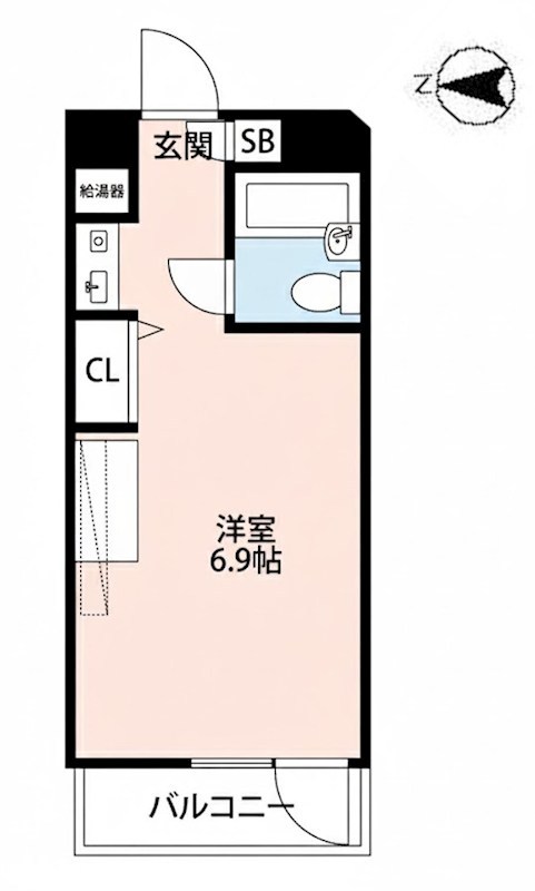 間取り 貝取学生会館 間取り図