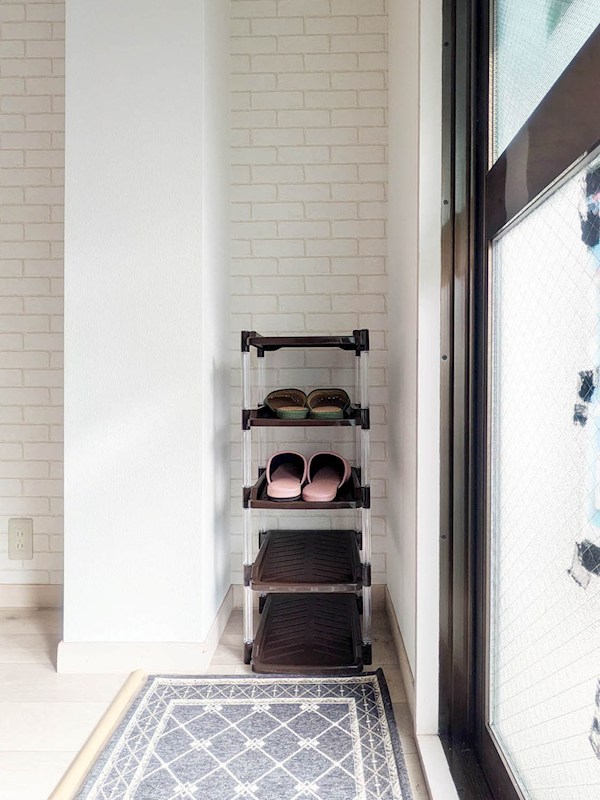 貝取学生会館 玄関