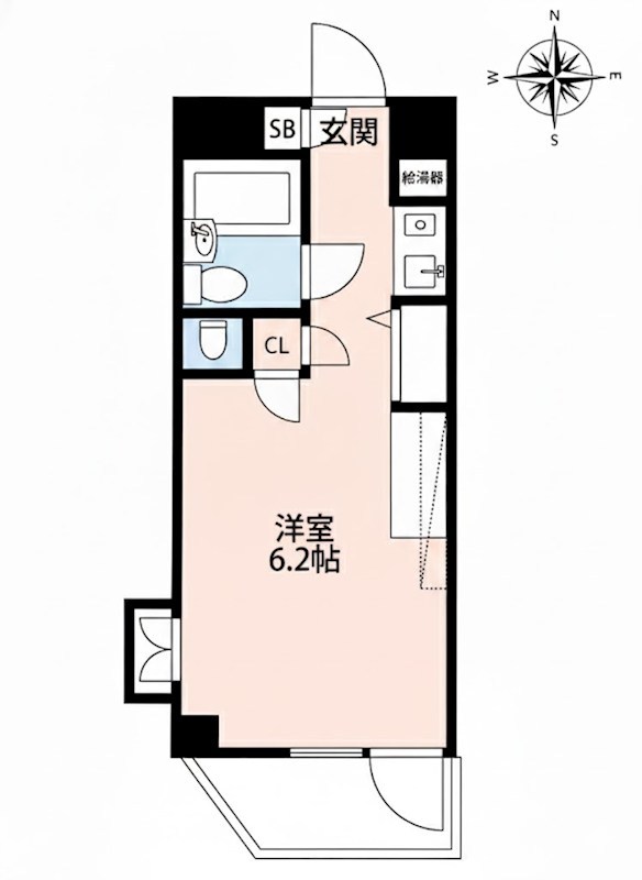 間取り 貝取学生会館 間取り図