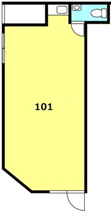 第一中鉄ビル 間取り図