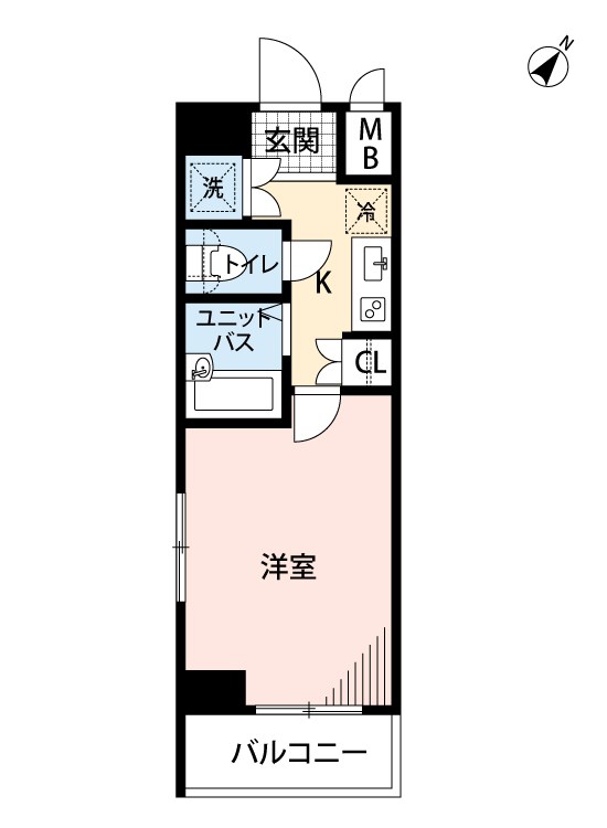 ルーブル西五反田弐番館 間取り図