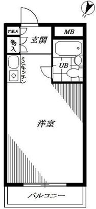 ﾊﾟｰｸ・ﾉｳﾞｧ渋谷 間取り図