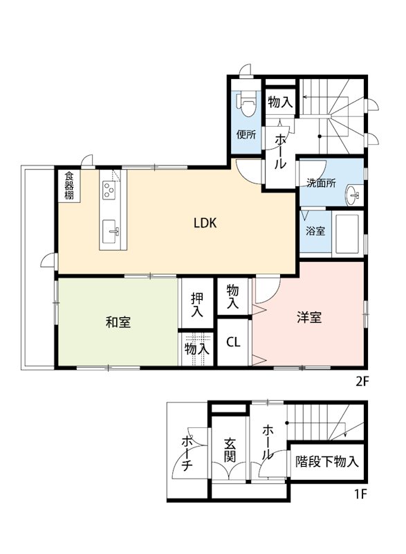 杉並区高円寺南1丁目16-5住宅 間取り図
