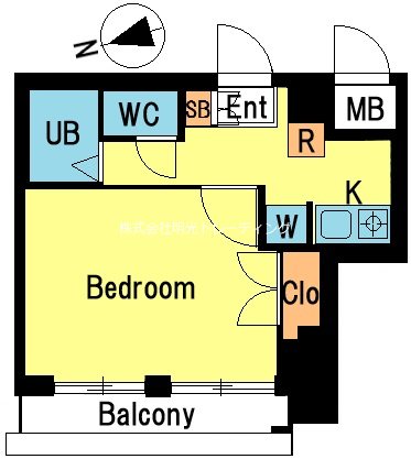 ﾒｲﾝｽﾃｰｼﾞ池袋 間取り図