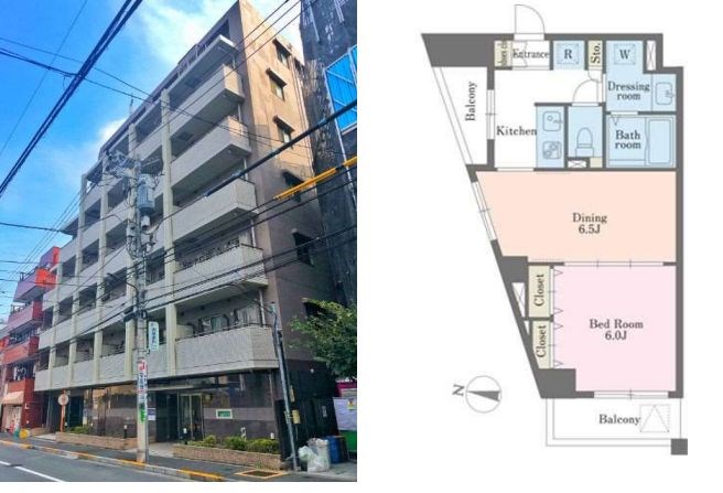 デュオステージ大塚 201号室 間取り