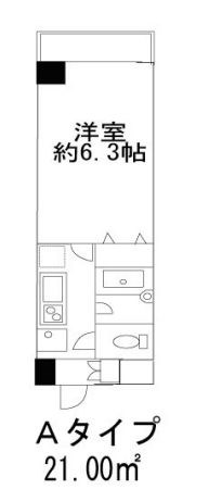 ヒューリックレジデンス参宮橋 418号室 間取り