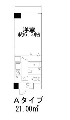 ヒューリックレジデンス参宮橋 317号室 間取り