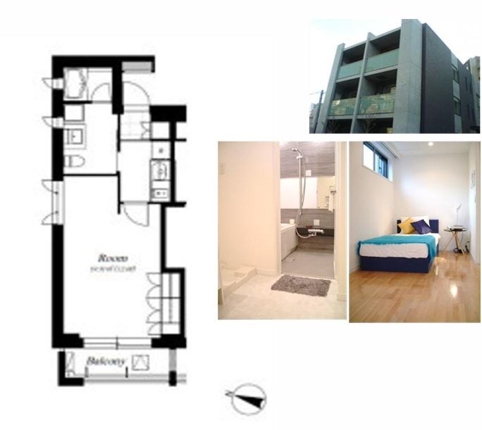 フレンシア麻布 301号室 間取り