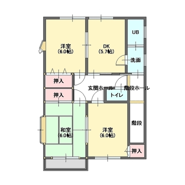 ハイステージ銀河 間取り
