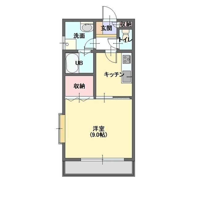 ロイヤル松本Ⅱ 間取り