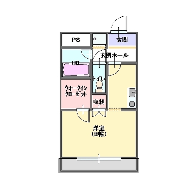 ヴァンフォーレ石坂Ⅱ 間取り
