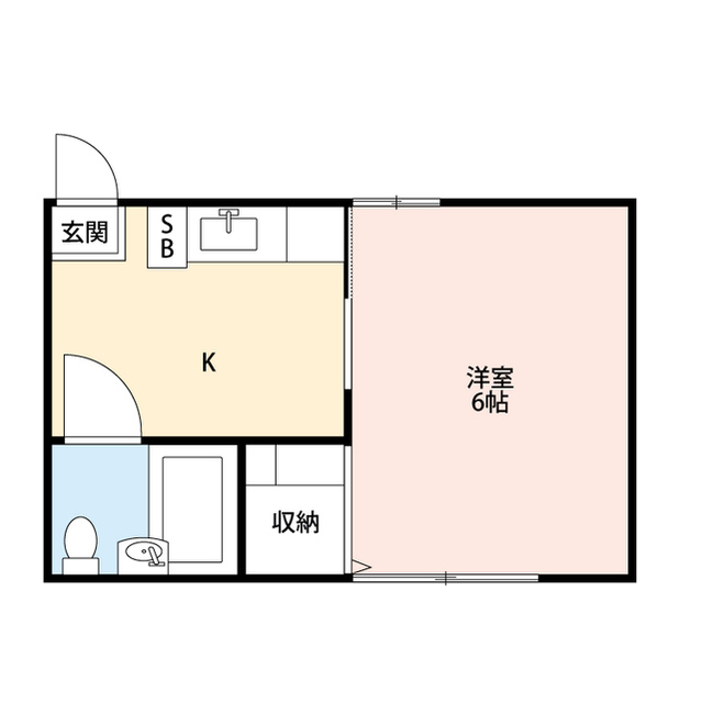KGKグリーンハイツ 間取り