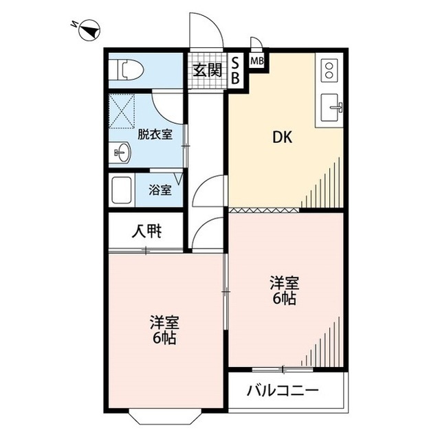 ハイツアミューズ 間取り