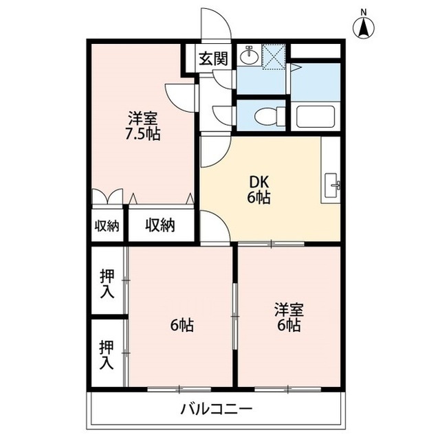 メゾンクオリティーⅠ 間取り