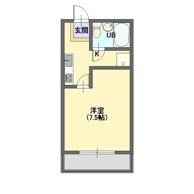 クレセント渡辺 間取り