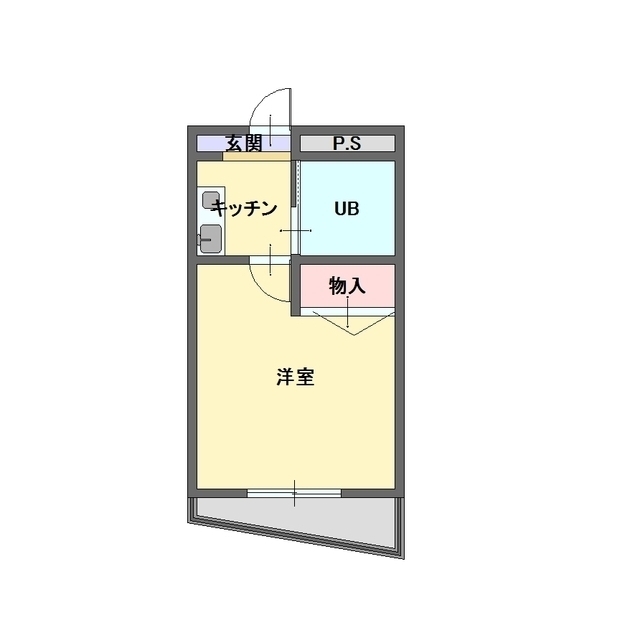 ライオンズマンション甲府中央 間取り