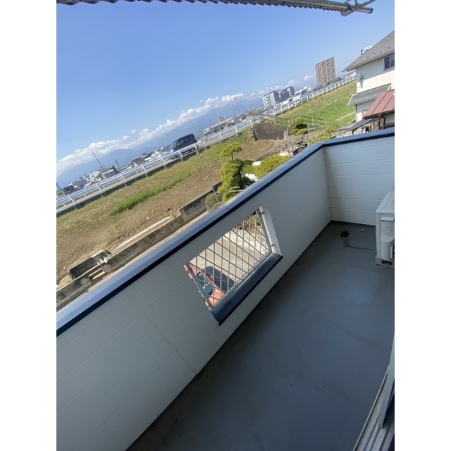 ラ・カーサあみの ベランダ
