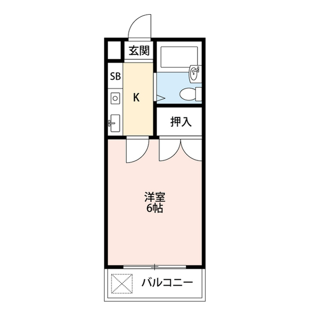 プログレス甲府 間取り
