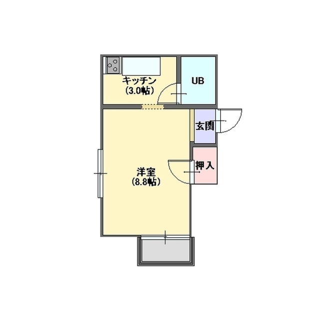 Fシングルハイツ 間取り