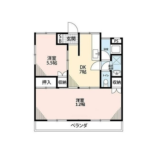 グローリオ池田 間取り