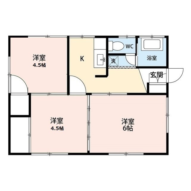 金丸住宅3412 間取り