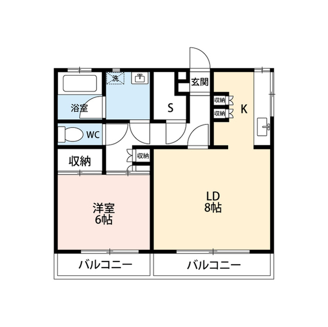 ハイツ宝 間取り
