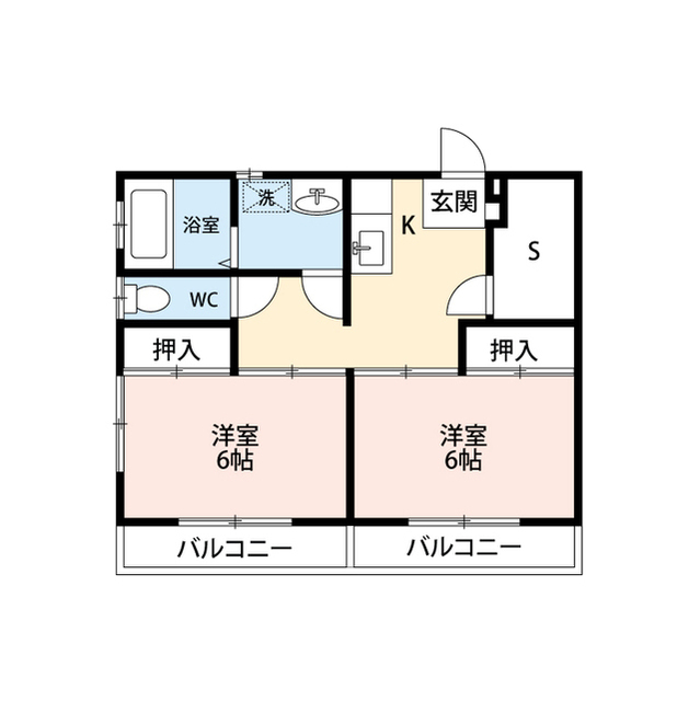 ハイツ宝 間取り