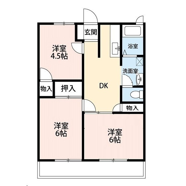 サンハイツ宮代 間取り