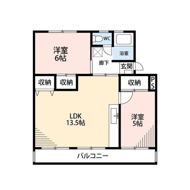 ハイツ荒川 間取り
