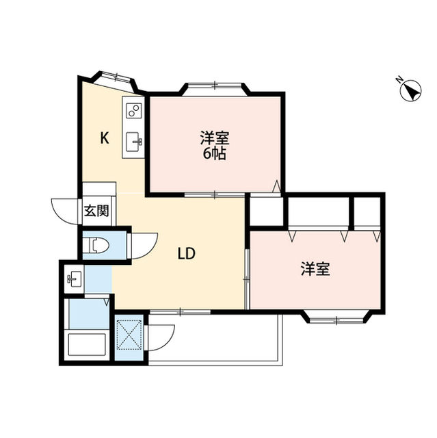 マノアールA 間取り