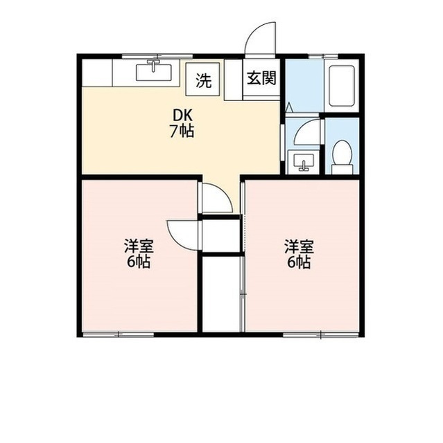 シャトー湯村山 間取り