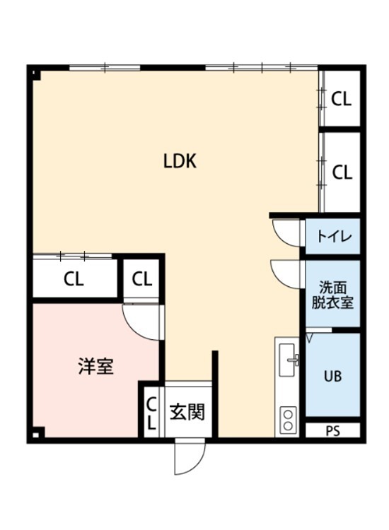 コーポ清水場 間取り