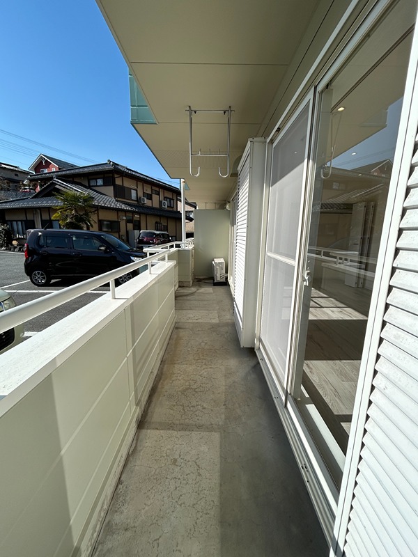 コーポ清水場 ベランダ
