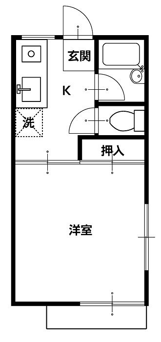 メゾン大手2号館 間取り